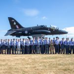 All students from the experience at the RAF and CCF Summer Camp