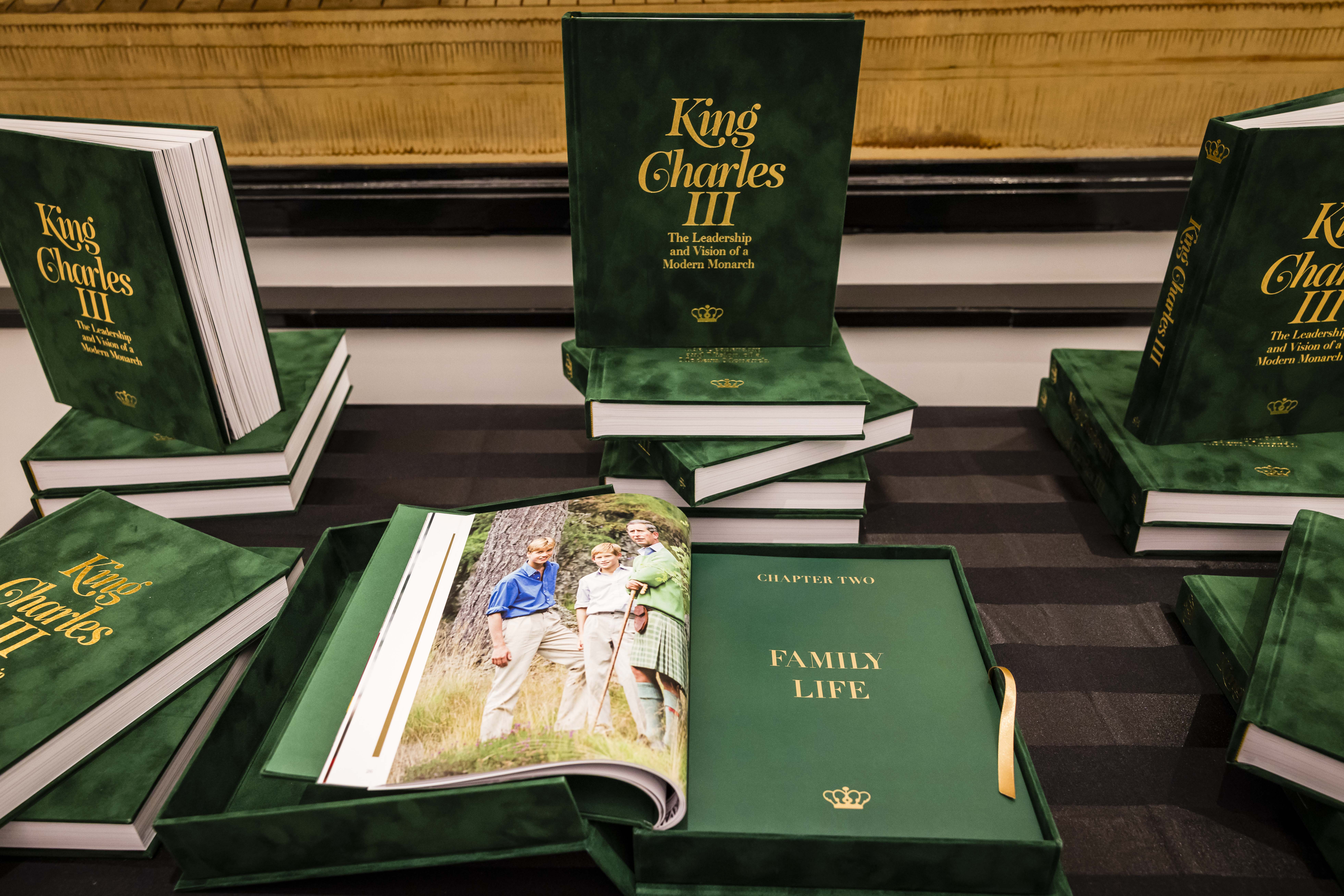 King Charles III book launch